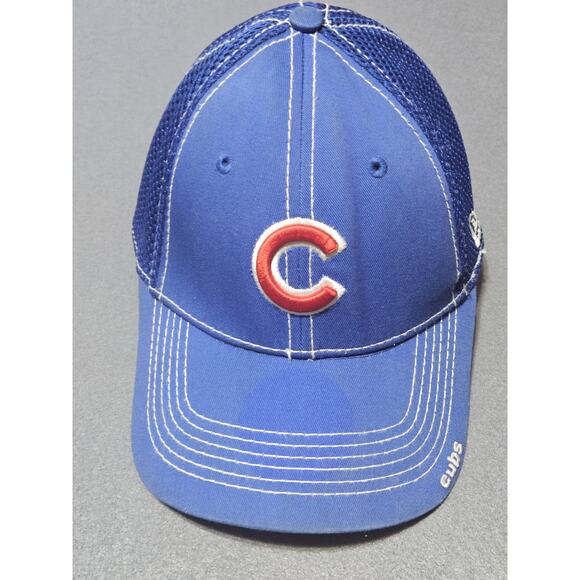 New Era Other - New Era Youth Hat Blue Chicago Cubs Mesh Logo Genuine Merchandise